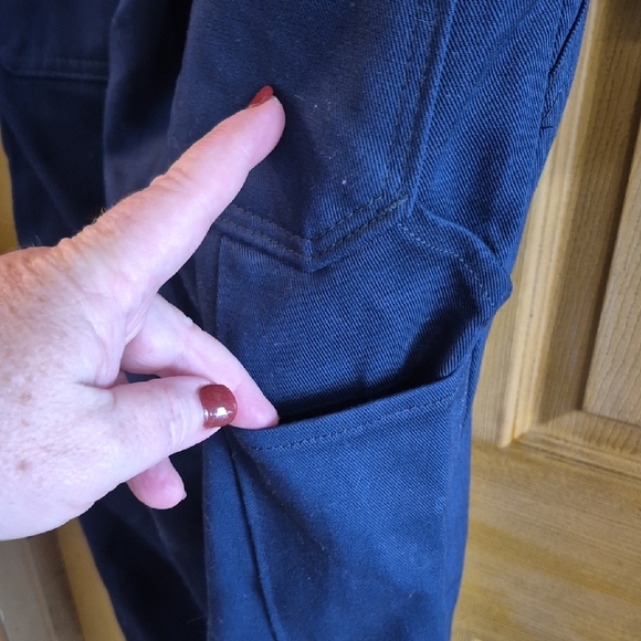 Red Kap Blue Coverall Overalls Jumpsuit Work Gear Size 40- RG Pockets Unisex - Picture 12 of 13